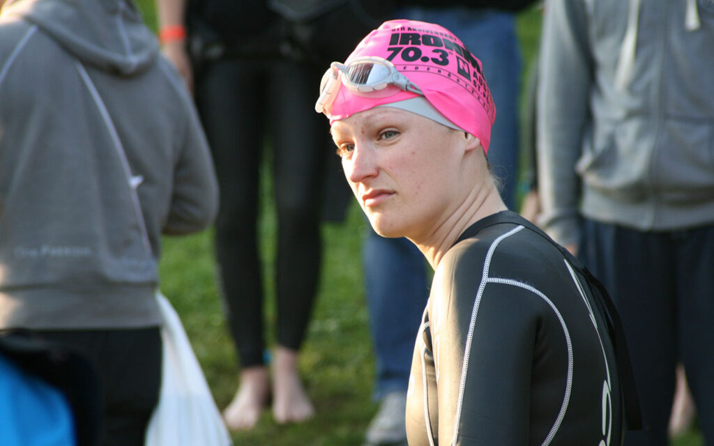 Anke beim Ironman 70.3 St. Pölten 2011