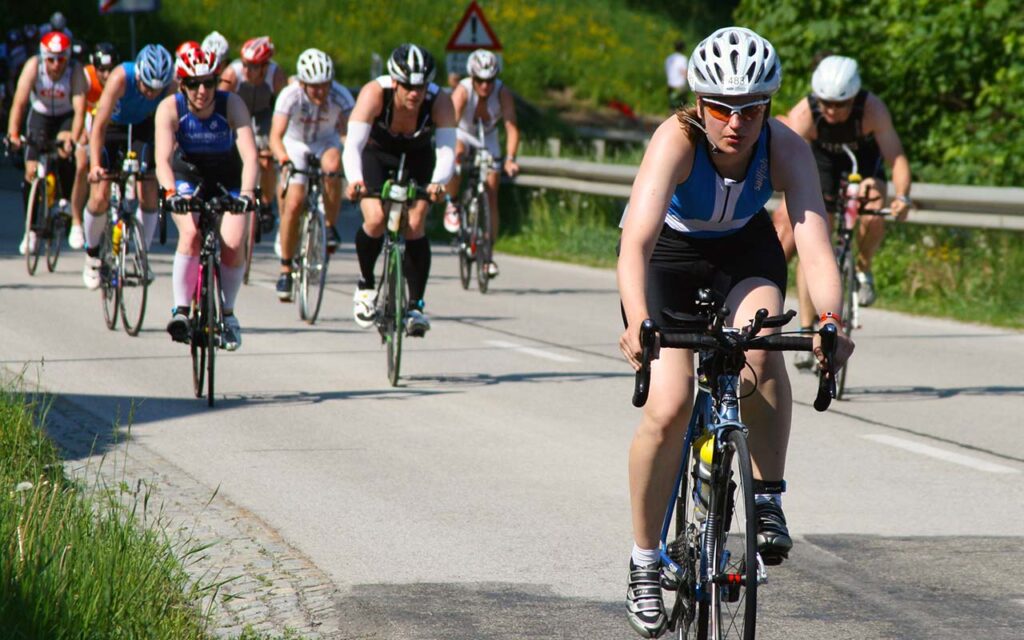Anke beim Ironman 70.3 St. Pölten 2011