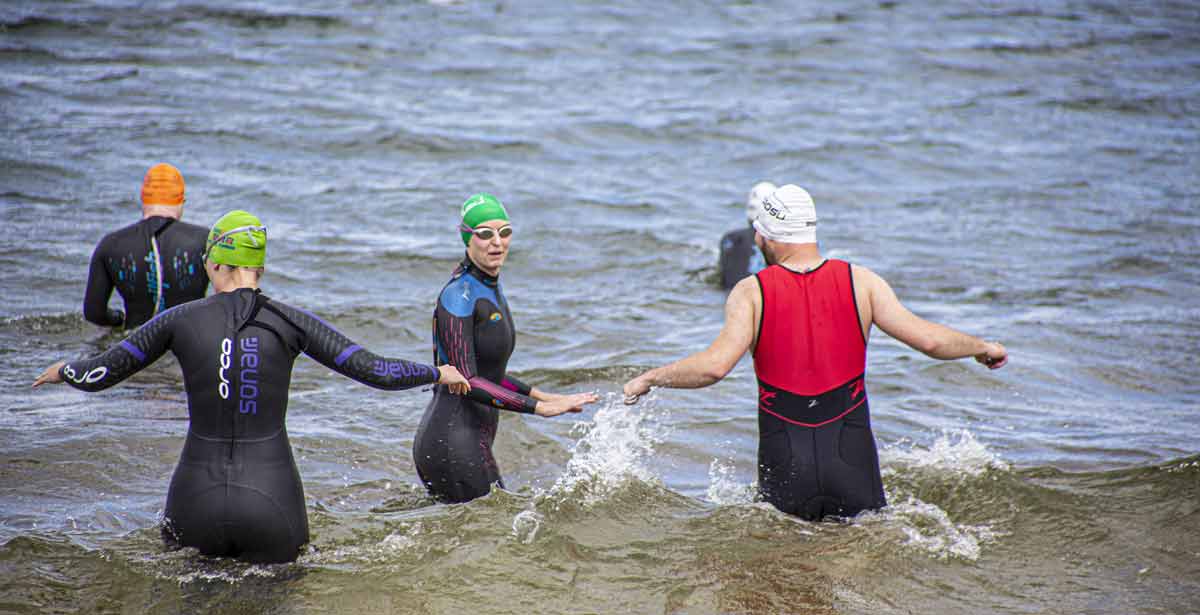 Freiwasserschwimmen Training