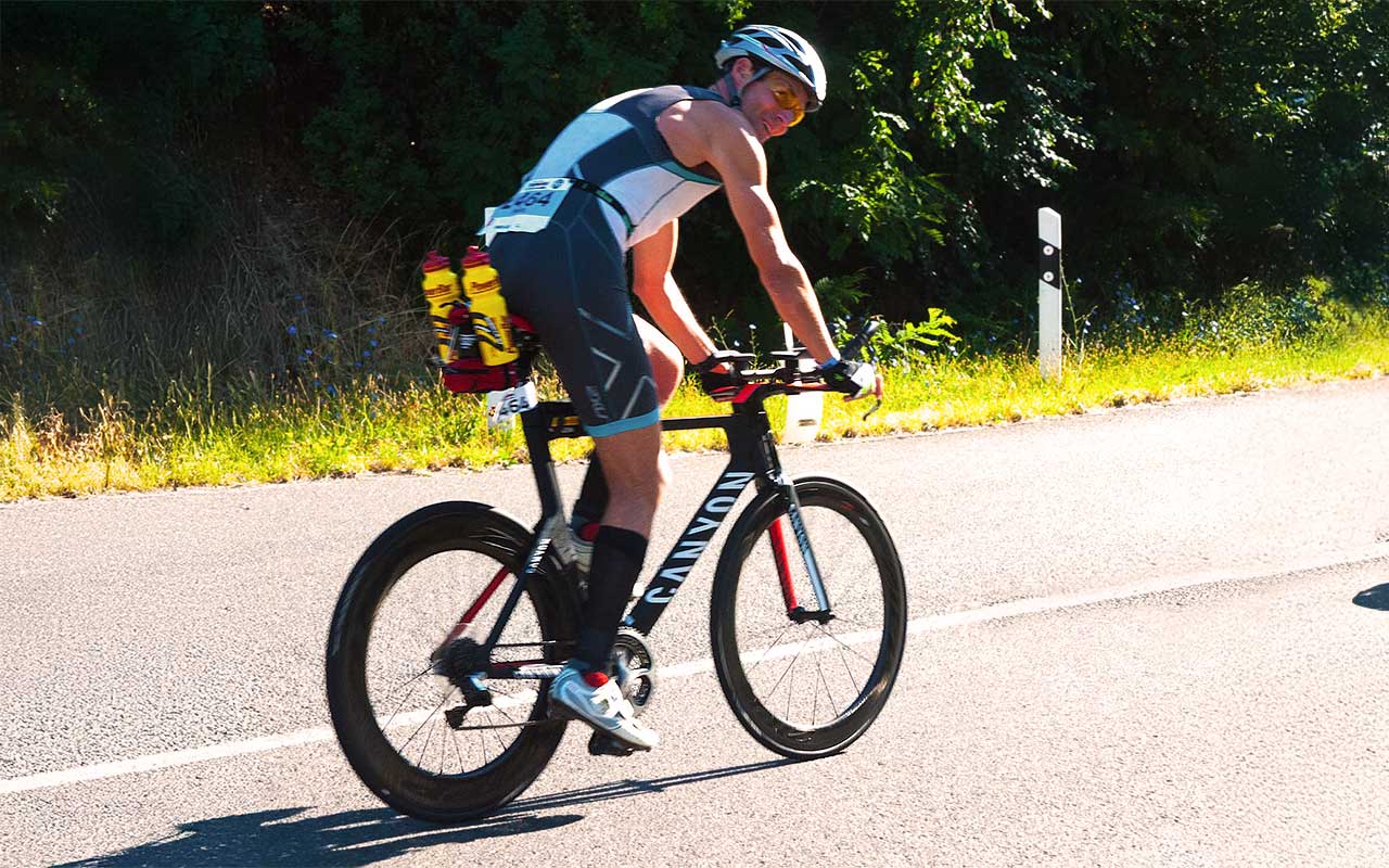 Felix beim Ironman Frankfurt/M.