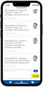 Training App Chat/Messenger