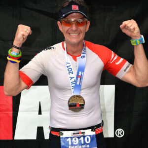 Benjamin, Ironman Finisher