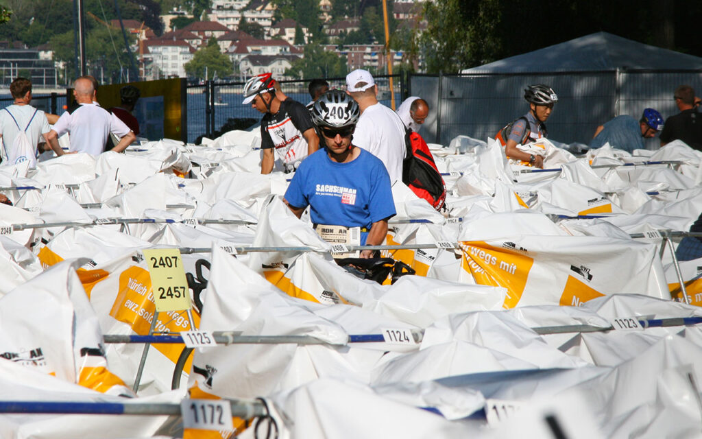 Wechselzone Ironman Switzerland 2009